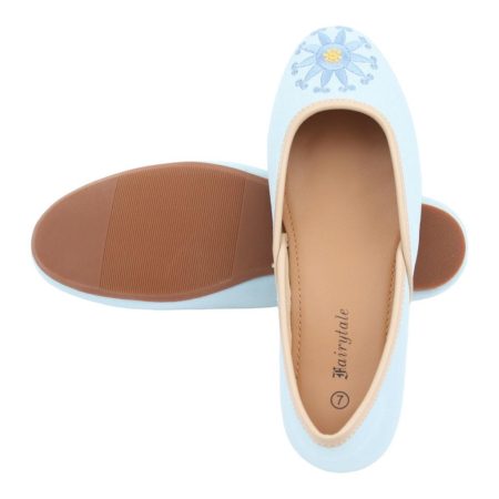 Casual flats Blue azure