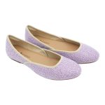 Lavender color comfortable ballet flats