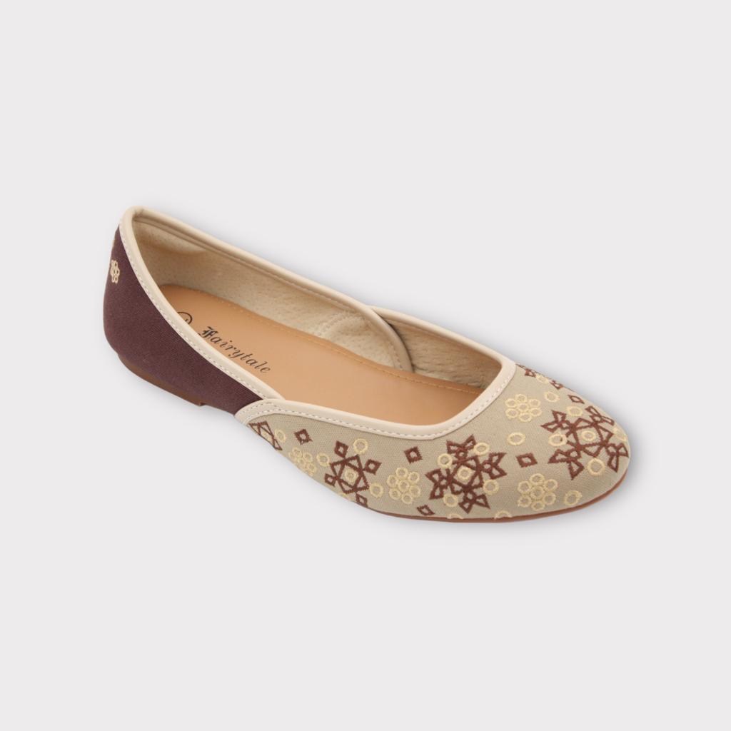 Most comfortable jutti khussa Rangoli ballet flats