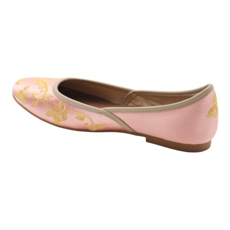 Rose Gold Ballet flats