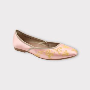 Rose Gold Ballet flats