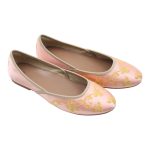 Rose Gold Ballet flats