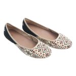 Tribal Weave Brown Embroidered shoes